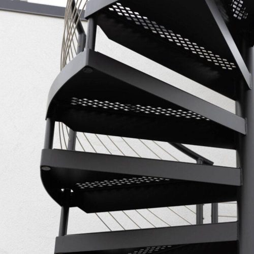 High Quality Outdoor Stainless Steel Iron Spiral Stairs for Villa Homes ( 1 square meters price) - Image 5