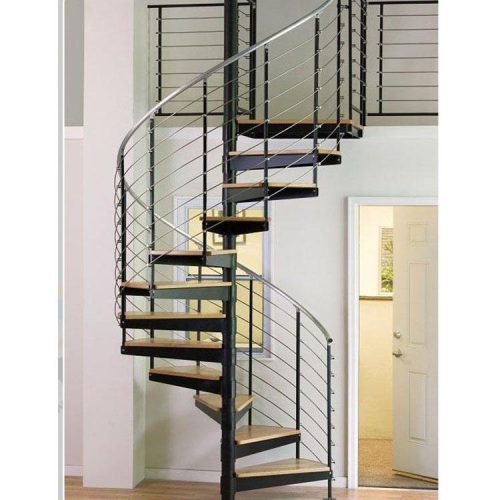 Modern Indoor Wooden Spiral Staircases ( 1 square meters price) - Image 5