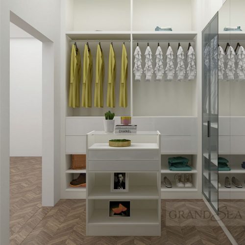 Sliding Door Wardrobe Walk In Wardrobe Closet(1 Square Meters Price)