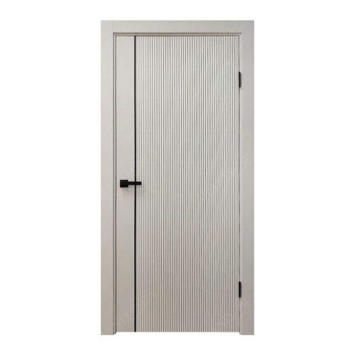 Modern Entry Solid Wood Swing Doors Fancy Entrance Wooden Doors for Bedroom (1 Square Meters Price) - Image 5