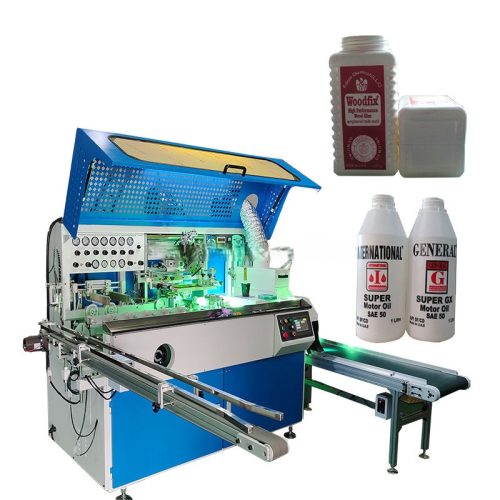 Automatic UV Silk Screen Printing Machine – Multicolor Printer for Cylindrical, Flat, Oval, and Conical Objects - Image 5