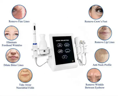 V-shaped Face Beauty Equipment RF Micro Needling Handle 5 in 1 Beauty Machine - Image 6