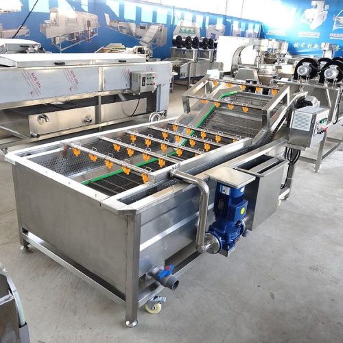 Industrial Fruit and Vegetable Washer Ultrasonic Vegetable Washing Pelling Machine - Image 5