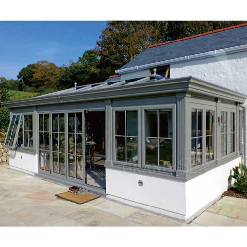 3 Seasons Porch Prefab Sunroom Veranda Glass House (1 Square Meters Price) - Image 7