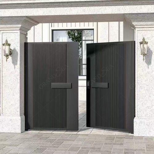 Digital Lock  Aluminum Boundary Wall Gate(1 Square Meters Price) - Image 6