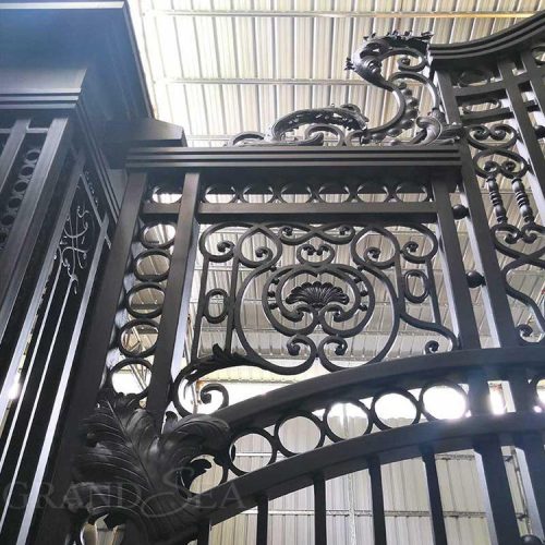 Iron Gate Wrought Design Iron Door (1 Square Meters Price) - Image 6