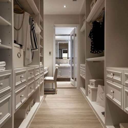 Aluminum Bedroom Wardrobe Walk In Closet(1 Meter Price) - Image 6