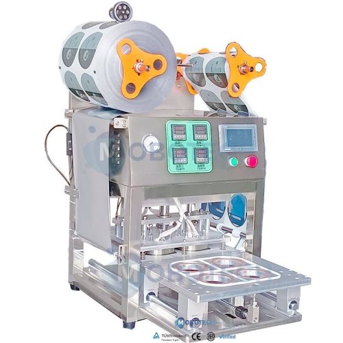 Automatic Sealing Machine Plastic Cup Sealer PP PET Film Cup Sealing Machine - Image 6