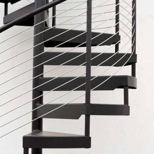 High Quality Outdoor Stainless Steel Iron Spiral Stairs for Villa Homes ( 1 square meters price) - Image 6