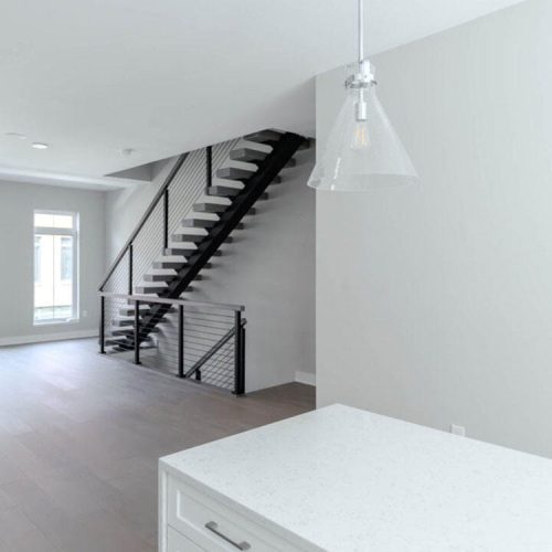 High Quality Modern Staircase Railing Wood Floating Staircase (1 square meters price) - Image 6