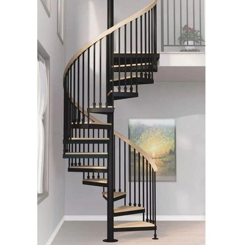 Modern Indoor Wooden Spiral Staircases ( 1 square meters price) - Image 6