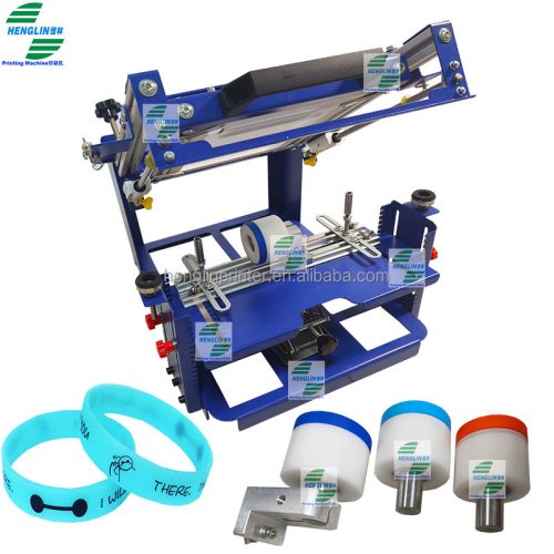 Manual Cylindrical Screen Printing Machine – Rubber Silicone Bracelet and Wristband Printing Tool - Image 6