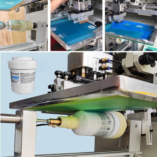 Glass Bottle and Cup Silk Screen Printer – Automatic and Semi-Automatic 2-in-1 Rotating Overprint Machine - Image 6