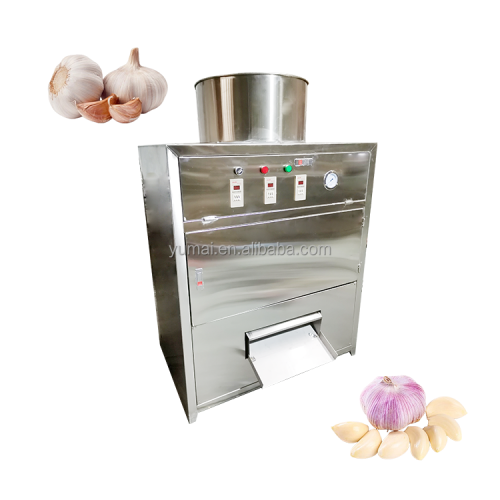 Industrial 200kg/h Automatic Air Compressor Power Garlic Skin Peeler Machine - Image 4