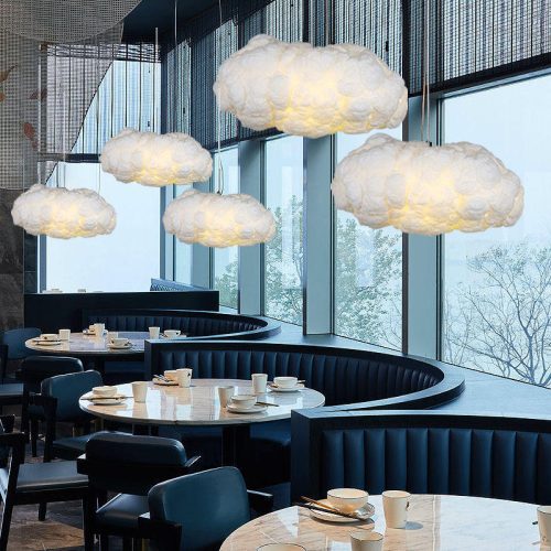 White Cloud Chandelier Light for Indoor Living Room Dining Room Led Hanging Modern Nordic Lamp for Interior Decor (10 MOQ is required) - Image 7