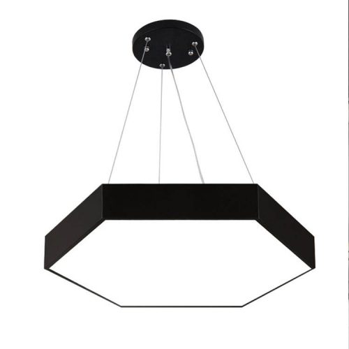 RGB Hexagonal Lamp Dimmable Indoor Creative Chandelier Six Shape Solid LED Light (10 MOQ is required) - Image 7