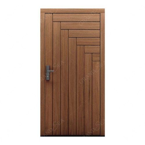 Interior Main Door Wooden Front Stainless Steel Framed Wooden Casement Door - Not Including Handle 1 Square Feet Price - Image 7