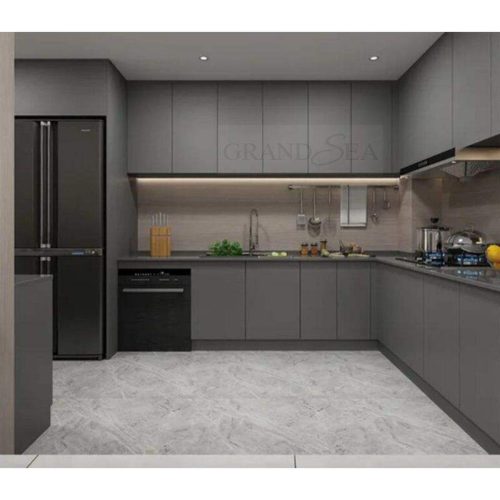 Production Kitchen Cabinets Automatic Unit Small Furniture Whole Kitchen Cabinet Set ( 1 square meters price) - Image 7