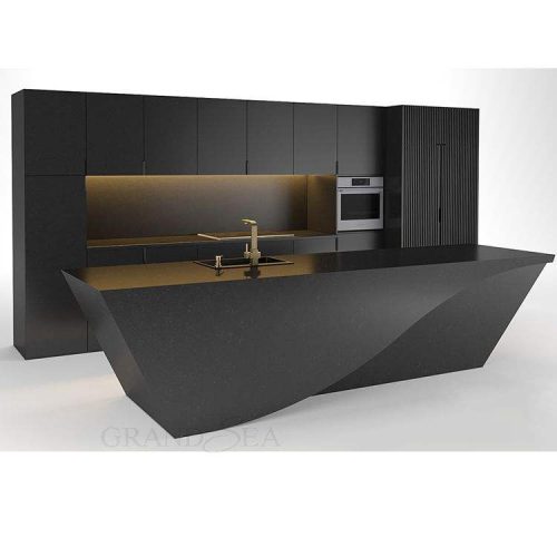 Luxury Modern Modular Solid Wood Kitchen Cabinet ( 1 square meters price) - Image 7