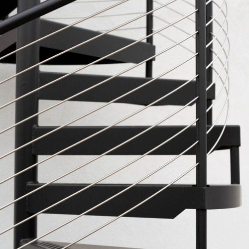 High Quality Outdoor Stainless Steel Iron Spiral Stairs for Villa Homes ( 1 square meters price) - Image 7