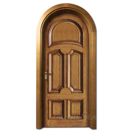 Solid Wood Entry Doors Arch Door Design (1 Square Meters Price) - Image 7