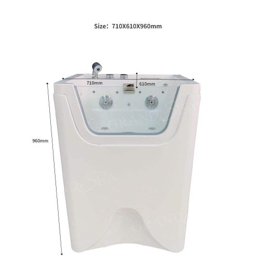 Pet Spa Grooming Bathtub Jet Massage - Image 6