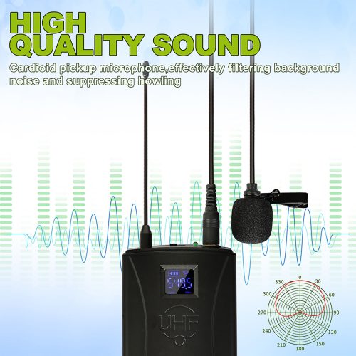 Professional 8-Channel Handheld UHF Wireless Microphone - Image 6