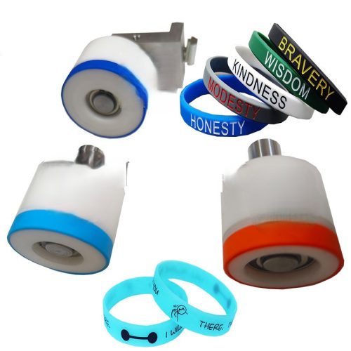 Manual Cylindrical Screen Printing Machine – Rubber Silicone Bracelet and Wristband Printing Tool - Image 7