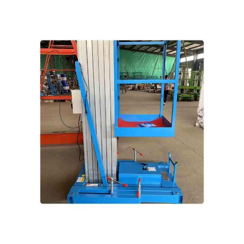 Aluminum Alloy Lifting Platform Electric Manlift Table (Single Mast) - Image 7