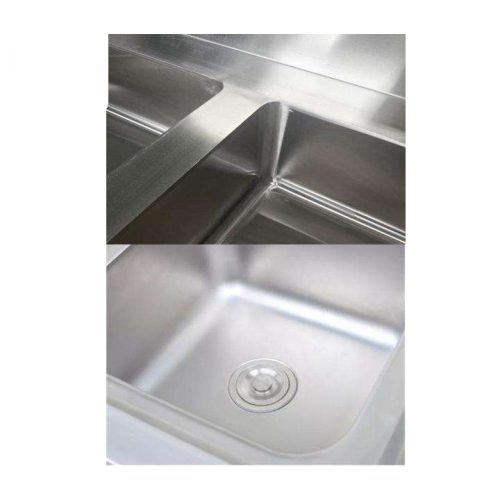 304 Stainless Steel Sink Table Or Work Table for Hotels And Restaurants - Image 6