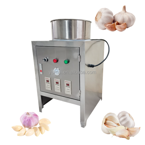 Industrial 200kg/h Automatic Air Compressor Power Garlic Skin Peeler Machine - Image 5