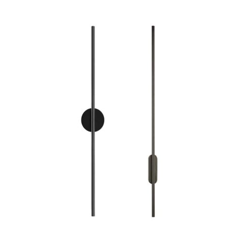 Bedside Linear Wall Sconce Lamps up Down Background Opposite Luminous Black Led Wall Lights (10 MOQ is required) - Image 7