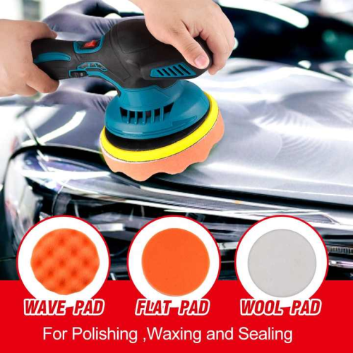 12V 150MM 6 Speeds 6000RPM Cordless Polisher - Image 4